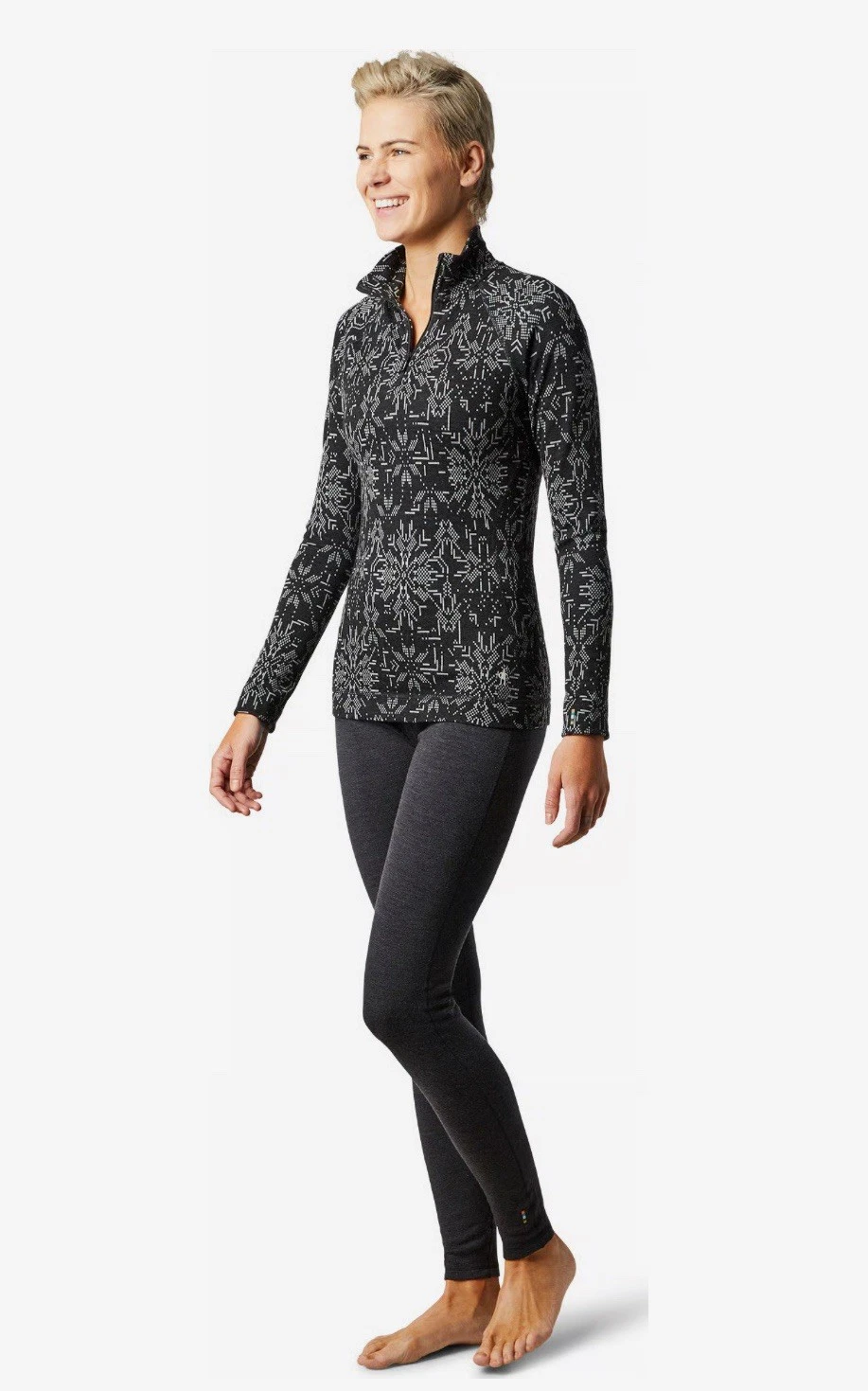 Smartwool Merino 250 Baselayer Pattern Quarter Zip