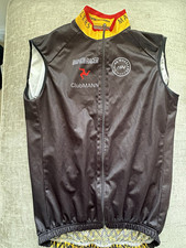 Isle of Man Cycling Windstopper Gilet Vest Full Zip L - BioRacer