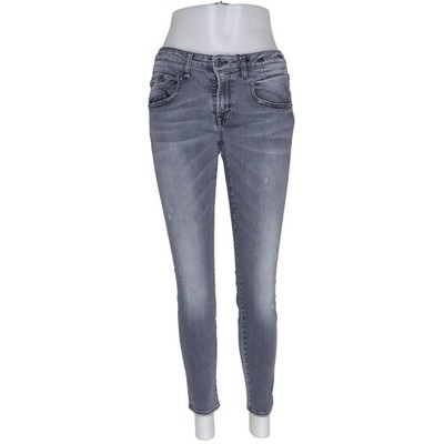 R13, Jeans, Größe: 27, Grau, Einfarbig, Denim, Damen #bdq