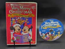 Disney's Sing Along Songs: Very Merry Christmas (DVD, 2002) Has Light Marks 