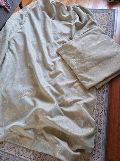 Pair of Curtains with Pencil Pleat 90 Inch Drop And Width