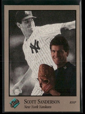 Scott Sanderson 1992 Studio #219 New York Yankees