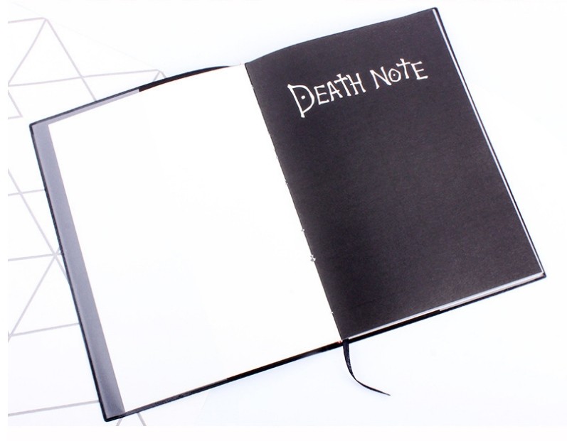 Death Note Cosplay Notebook with Feather Pen Book Anime Theme Writing ...