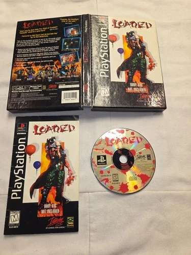 Loaded (Sony PlayStation 1) PS1 CIB long box longbox complete video game working