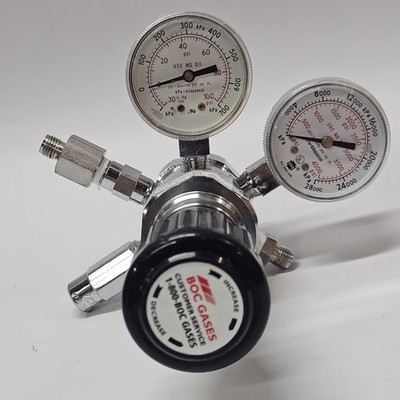 BOC Gases BHT500-80-580-4M Compressed Gas Regulator Assembly 3000PSI MAX