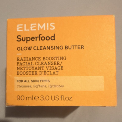 ELEMIS Superfood Glow Cleansing Butter Facial Cleanser Hydrating 90 ml