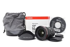 Almost Unused Canon EF 16-35mm f/2.8 L II USM Wide Angle Zoom Lens From JAPAN