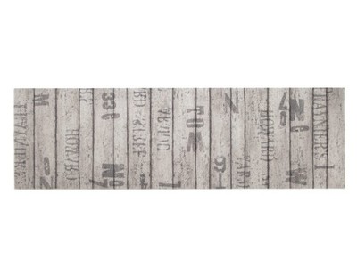 Primaflor Küchenläufer WOOD Teppichläufer Läufer Wohnteppich Küchenteppich B1