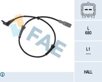 ABS Sensor Raddrehzahl FAE 78036 FüR 307 3H 3E 3A Peugeot SW CC Break 3B 16V Hdi