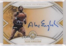 2018-19 Panini Opulence Luxurious Auto 21/79 Alex English #LA-AEG Auto HOF 1u6