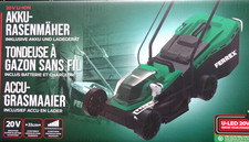 MIT AKKU:   FERREX 20V 4AH Akku-Rasenm&auml;her kabellos, Akku/ Ladeger&auml;t  NEU
