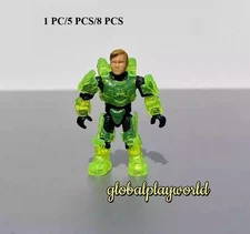 Mega Bloks Halo COD 5.5 CM Minifigures Building Action Figure Toy 1PC/5PCS/8PCS