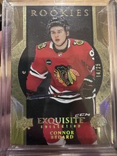 2023-24 Exquisite Collection Connor Bedard Rookies Gold /25