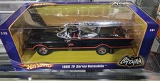 Hot Wheels Mattel 1966 TV Series Batmobile 1:18 Scale 