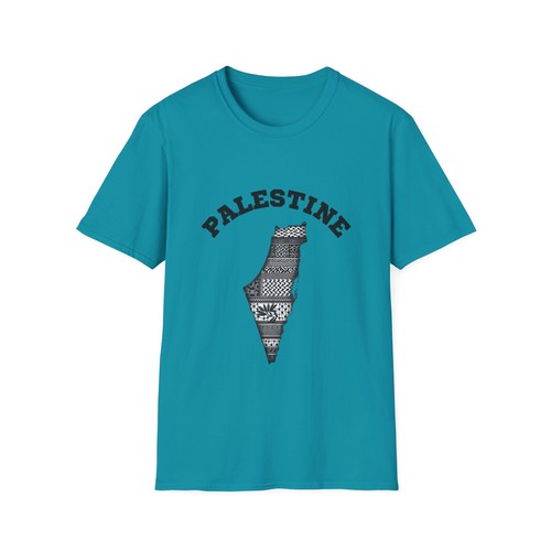 Palestine Softstyle T-Shirt, Comfortable Unisex Tee for Proud Heritage, Gift for - Picture 33 of 62