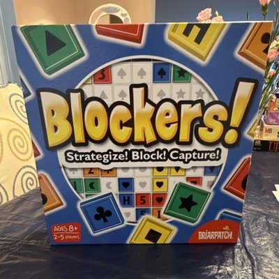 Blockers Strategic Block Capture Game Brairpatch Open Box Strategy HTF Complete