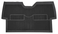 1955-1959 Chevrolet GMC Truck; OE Style Rubber Floor Mat; Low Hump Design; Black