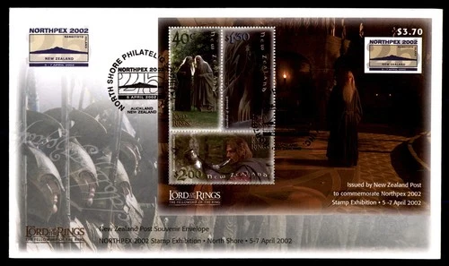 Mayfairstamps New Zealand FDC 2002 Lord of the Rings First Day Cover aaw_86041
