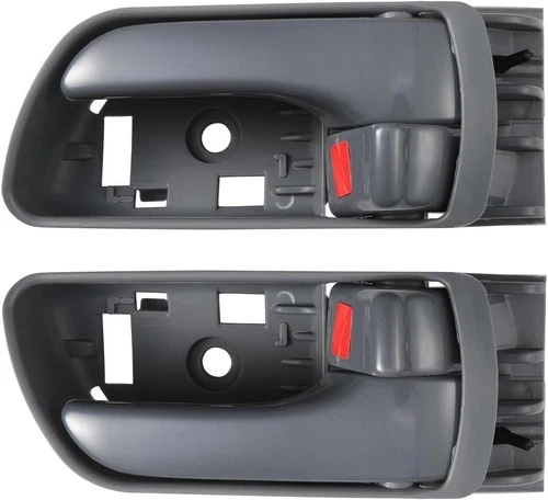 2Pcs Interior Door Handles for Toyota Sienna 2004-2010 Gray OEM Replacement - Picture 1 of 4