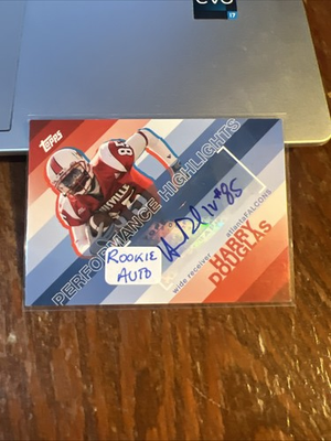 #ad Harry Douglas 2008 Topps Performance Highlights Auto RC #THA HD Louisville $4.19