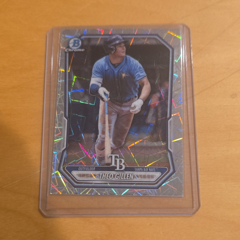 Bowman Draft 2026 Theo Gillen #BDC-121 Baseball Trading Card