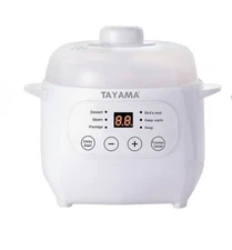 NEW TAYAMA 1Qt. Mini Electric Ceramic Stew Pot