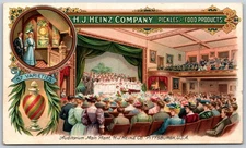 Auditorium Main Plant HJ Heinz Company Pittsburgh PA RARE ANTIQUE Postcard 9101