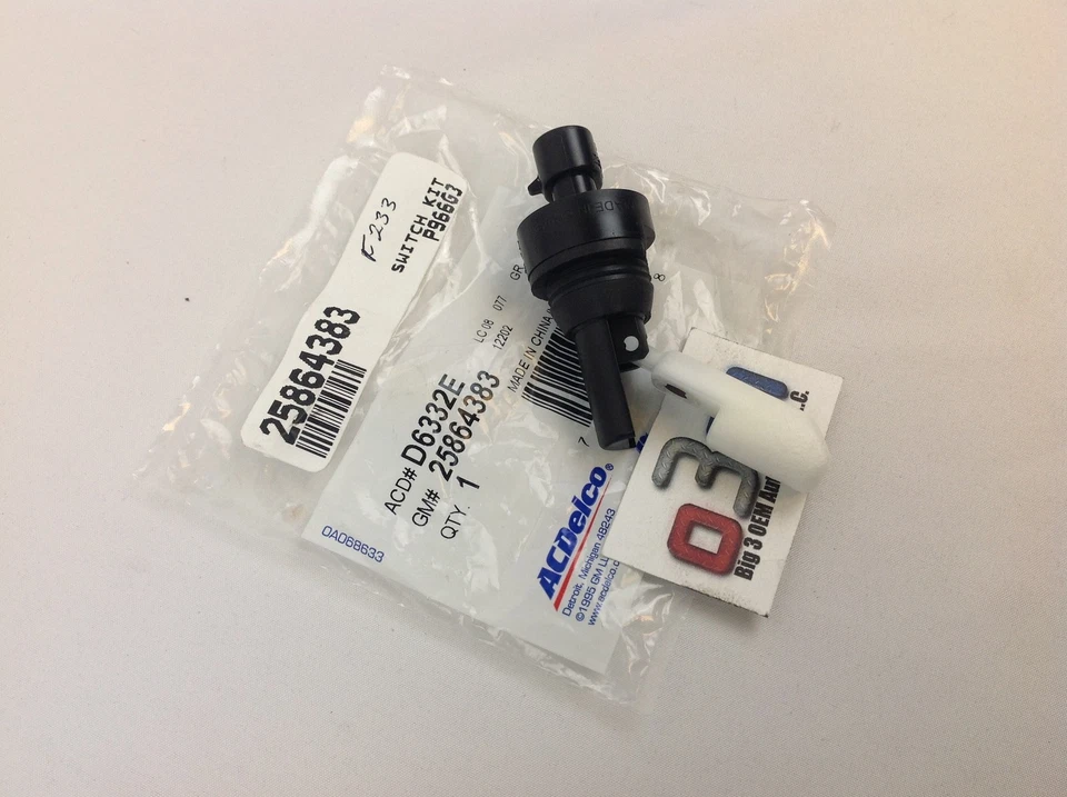 Interruptor de nivel de lavadora de parabrisas Chevrolet Pontiac Oldsmobile Buick Cadillac OEM Foto 2 de 4