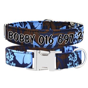 custom fabric dog collars