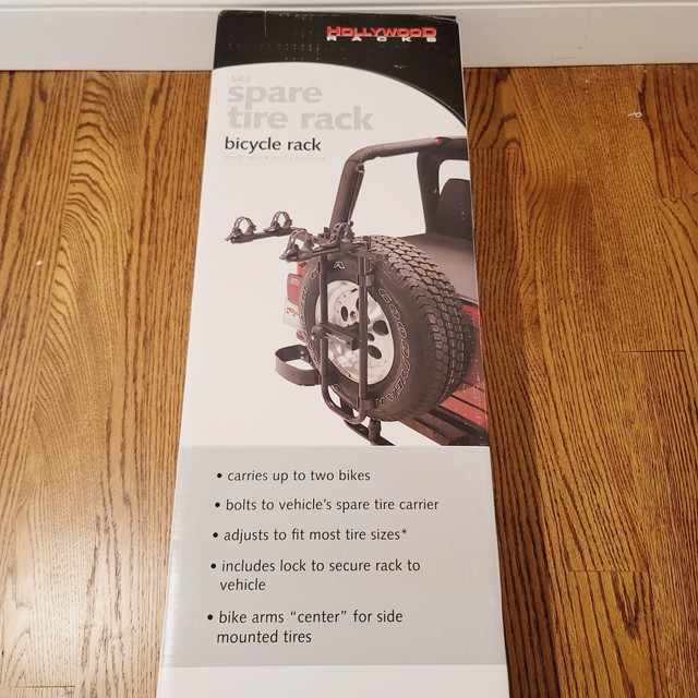 Hollywood Sr2 Spare Tire Bicycle Rack 2 Bike Mount for sale online eBay