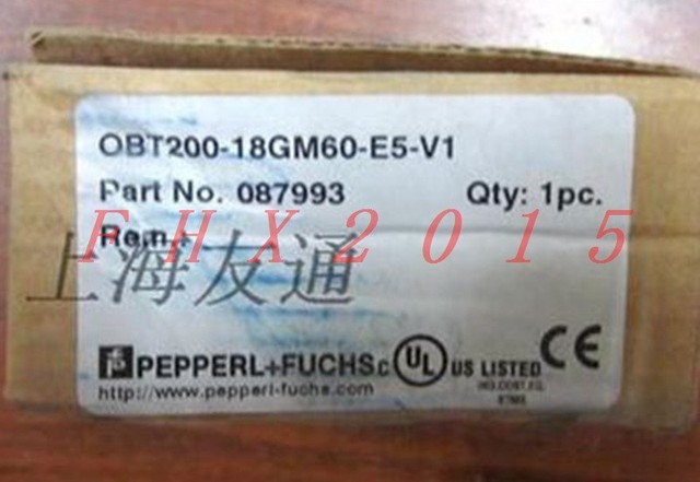 Sensore Pepperl+Fuchs OBT200-18GM60-E5, Nuovo Di Zecca!