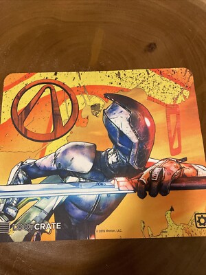 New Loot Crate Exclusive Borderlands Zero Mouse Pad Gaming Mat 10 ''X 12''