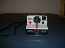 Very Nice Vintage Polaroid Rainbow One Step Land Camera With Original Strap