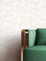 Tapete Vliestapete Beige Blumen BläTter ÄSte Blumentapete Mustertapete Natur