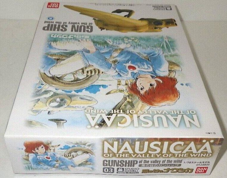 Bandai Ghibli Nausicaa Valley of Wind Gun Ship 1/20 Scale