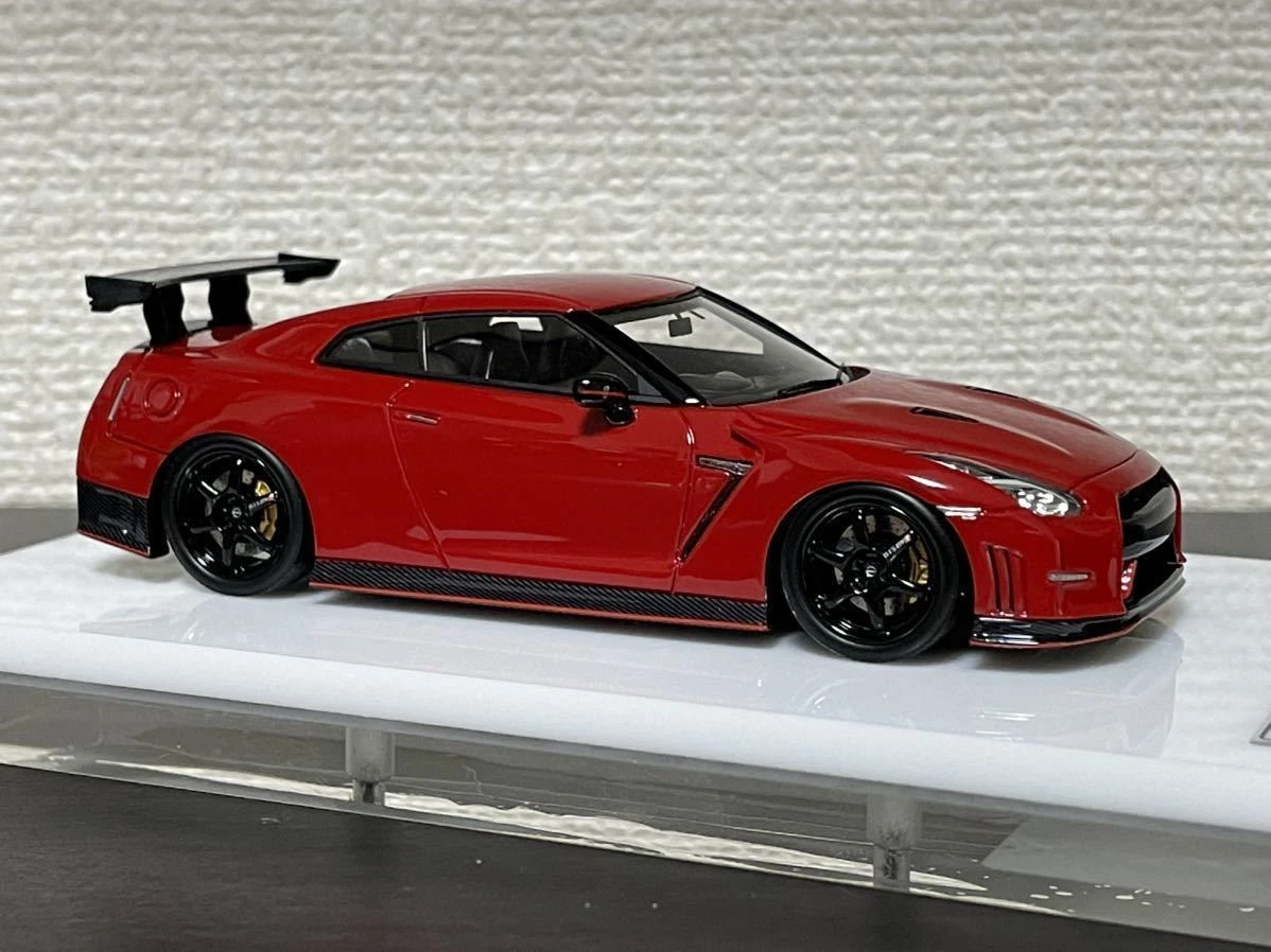 1/43 Make Up Nissan GT-R NISMO N Attack Package 2014 EM355E Red