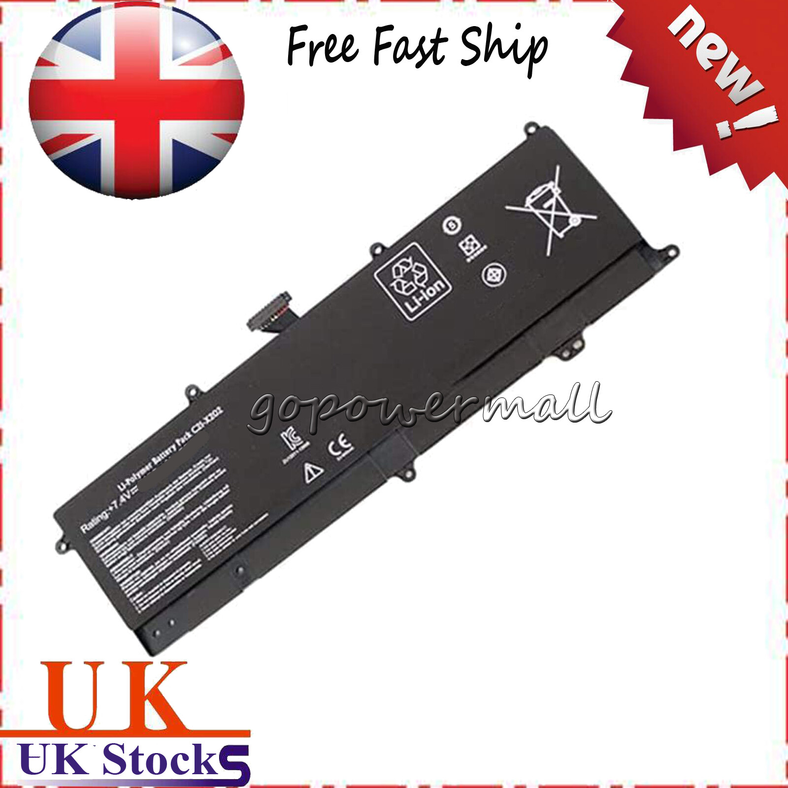 C21-X202 For S200 S200E X201 X201E X202 X202E Laptop Battery 38WH 5136MAH