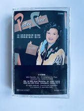 Patsy Cline 12 Greatest Hits Cassette Tape SEALED 1988 Walk After Midnight NOS