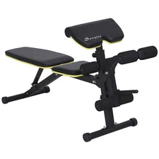 Adjustable Workout Bench with Leg Extension Curl Sit-Up Dumbbell Bench Home Gym