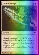 Magic the Gathering MTG Skillful Lunge (22) Dark Ascension   LP FOIL