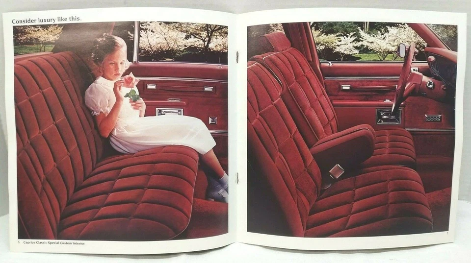 1982 Chevrolet CAPRICE CLASSIC & IMPALA Dealer Sales BROCHURE - OEM 82 Chevy - Image 2 of 4