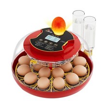 18 Egg Incubator with Automatic Egg Turning and Humidity Control, 360  View