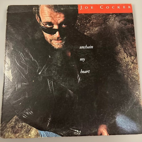 Joe Cocker Unchain My Heart Vinyl Record 12” 33 RPM LIB5128 Rare Aus Promo 1987 - 第 1/8 張圖片
