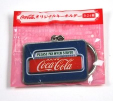Coca-Cola Japan Coke Schlüsselanhänger Key Chain Please Pay When Served