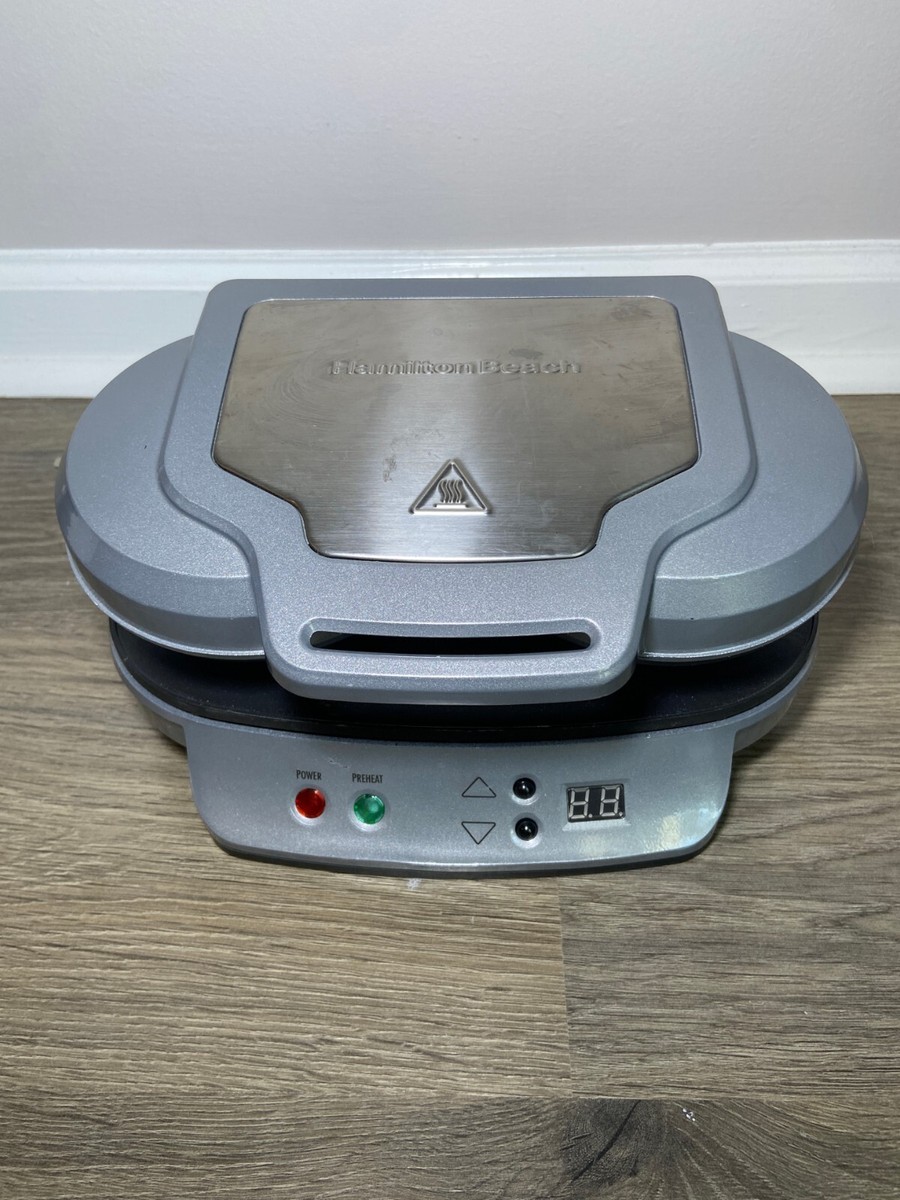 Hamilton Beach Dual Breakfast Sandwich Maker Timer 25490A Type