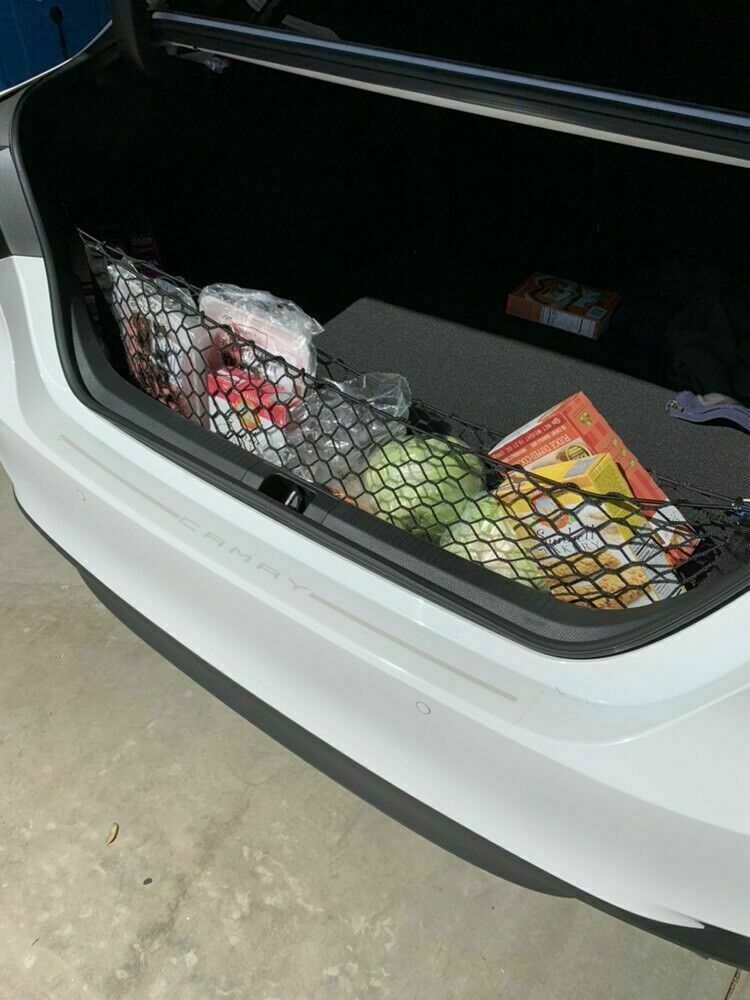 Trunk Envelope Cargo Net – Vertical Style For Toyota Camry 2018-2020, Nylon, USA Stock
