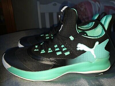 نطيطه Puma Rise XT Fuse 2 Indoor Teamsport Shoes trainers, Black-Green-White UK 7 | eBay نطيطه نطيطه Puma Rise XT Fuse 2 Indoor Teamsport Shoes trainers, Black-Green-White UK 7 | eBay نطيطه