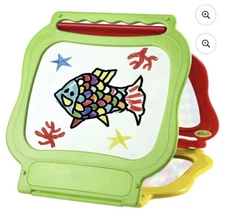 Crayola 5-In-1 Creative Fun Tabletop Easel - 5 Different Drawing Surfaces NIB