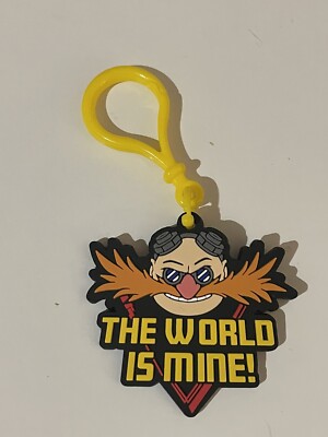 NEW Sonic The Hedgehog Super Clip Charm - EGGMAN ROBOTNIK  The World is Mine! 