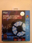 Glow Sound Activated Rgb Led Light Strip With Remote 15 Ft